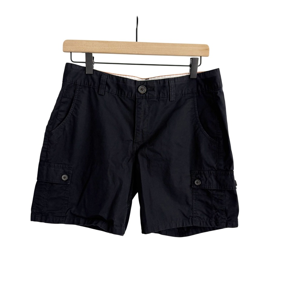 Dockers Walking Cargo Shorts Black‎ Utility Hiking Safari Preppy Gorpcore